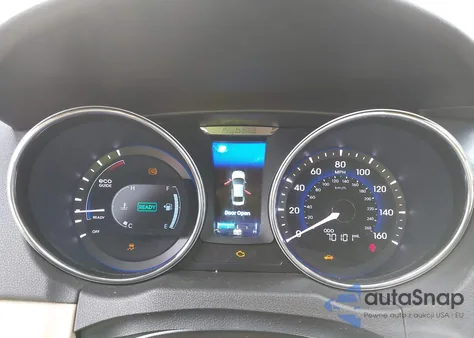 2013 Hyundai Sonata Hybrid from USA, damaged, VIN KMHEC4A48DA096252